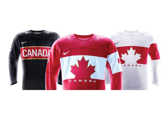 Team Canada unveils 2014 Olympic hockey jersey
